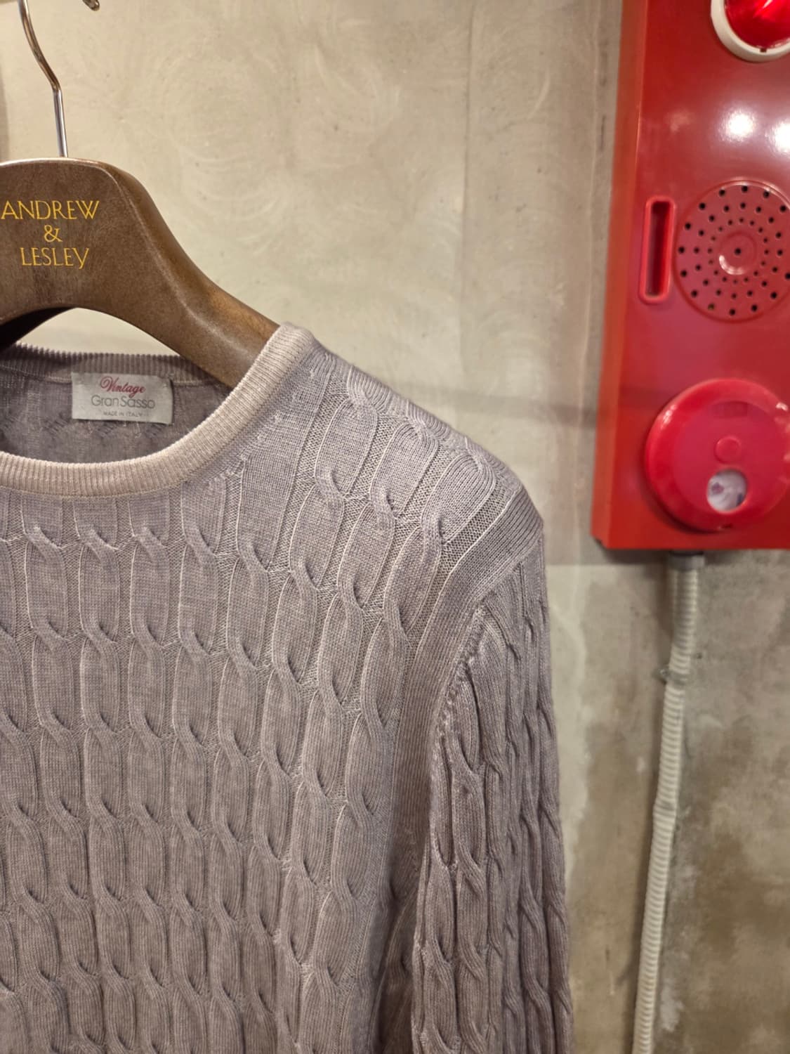 그랑싸소 케이블니트 상품이미지7