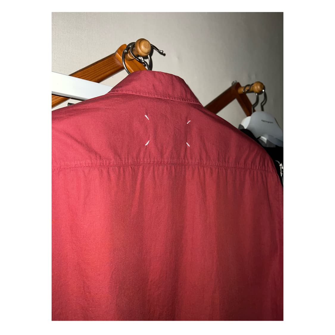 Margiela burgundy shirts 48 상품이미지3