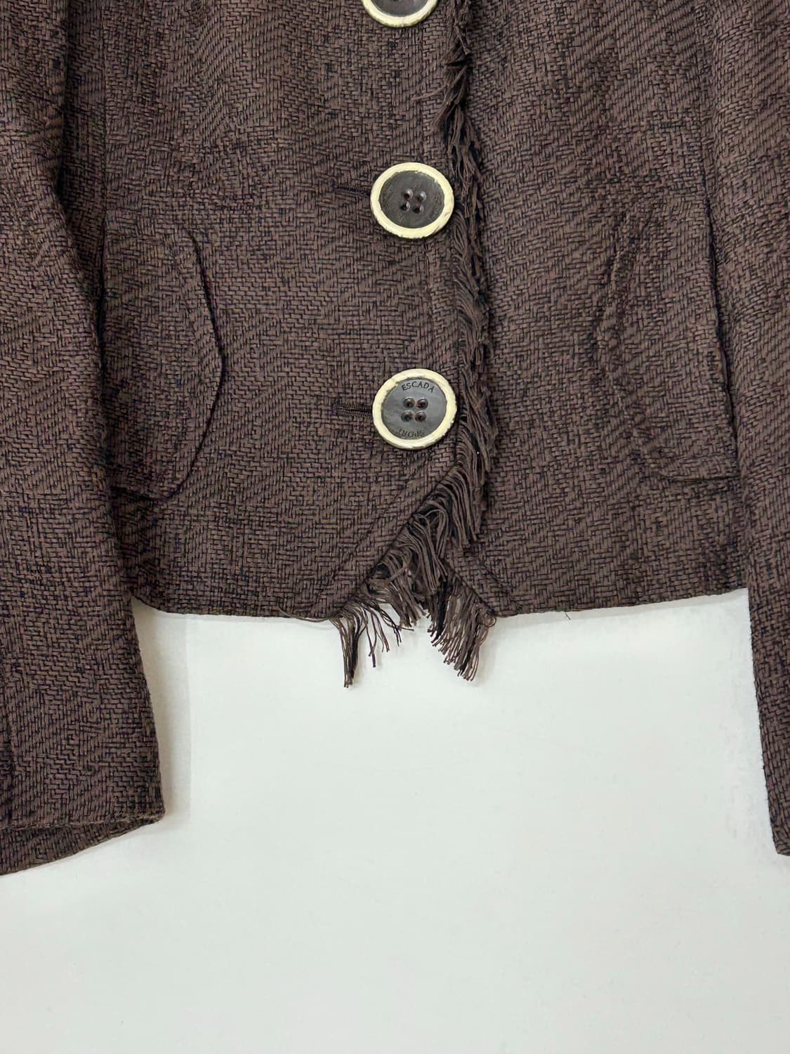 Escada sport 에스카다 스포츠 골져스 브라운 블레이저 상품이미지6