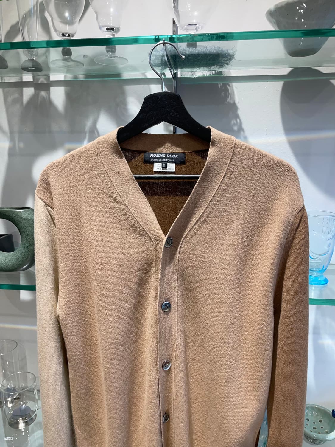 꼼데가르송 옴므 듀스 wool cardigan 상품이미지3