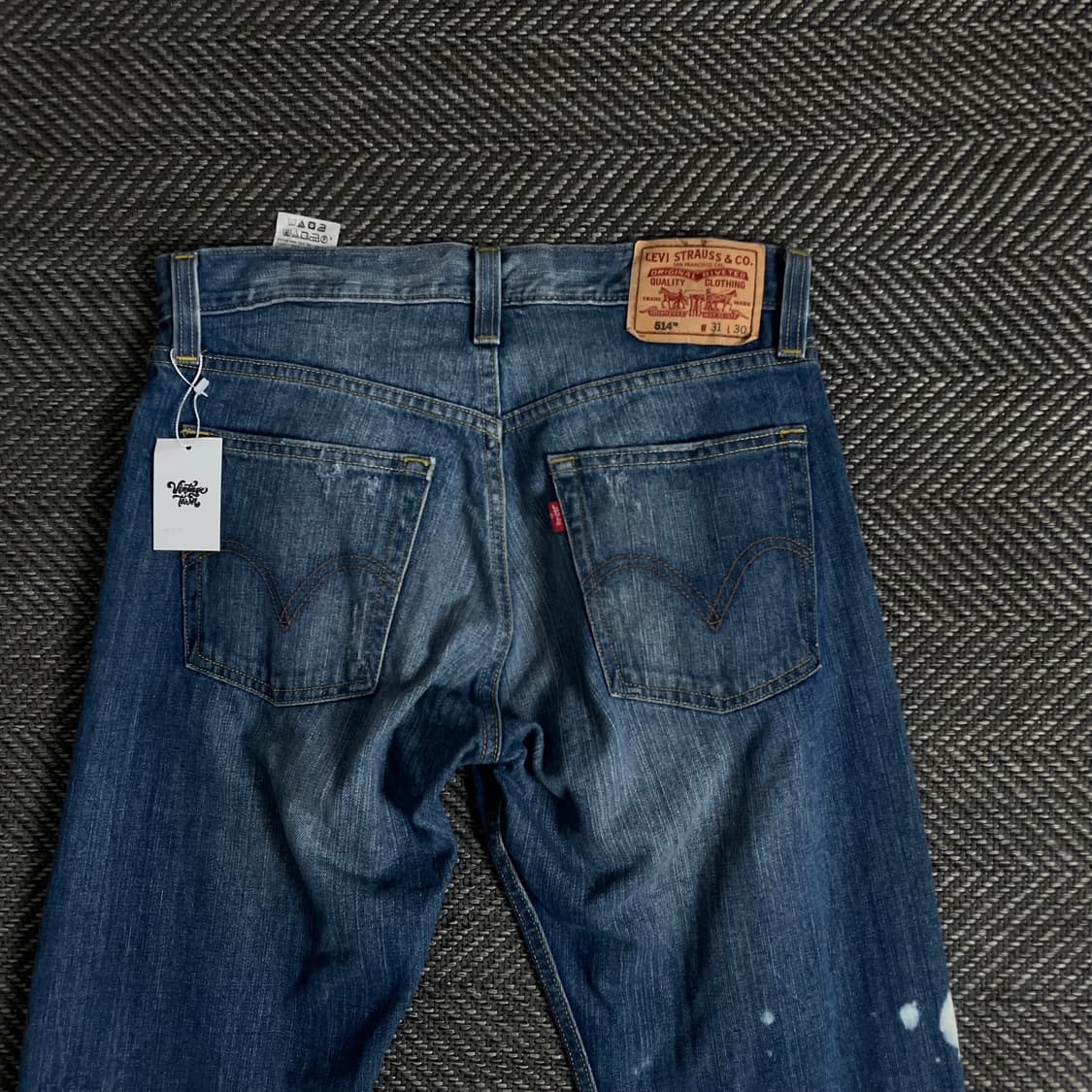 리바이스 514 블리치드 타이다이 데님 팬츠o 3390 상품이미지5