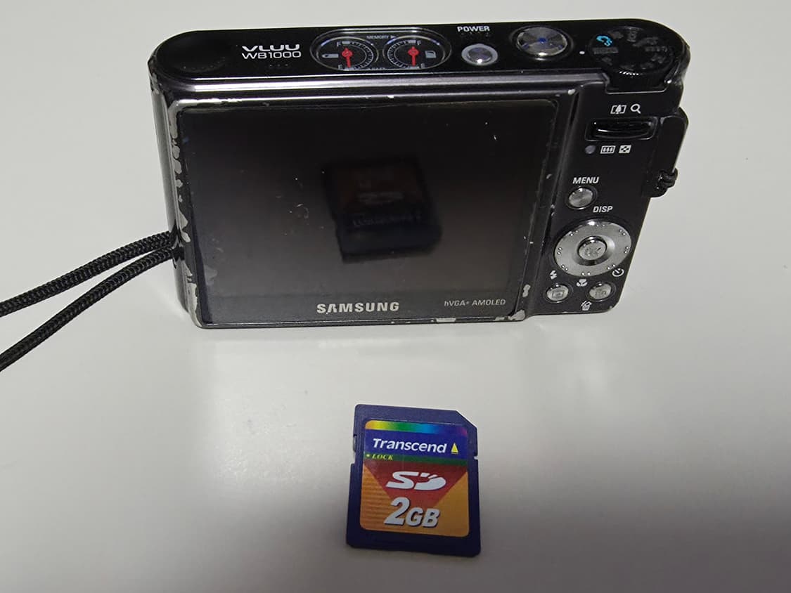 삼성 블루 WB1000 빈티지 디지털카메라 상품이미지8