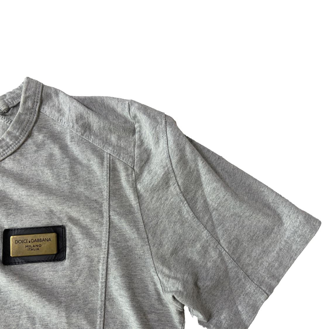 (예약중) 2010s 돌체앤가바나 골드플레이트 티서츠 상품이미지2