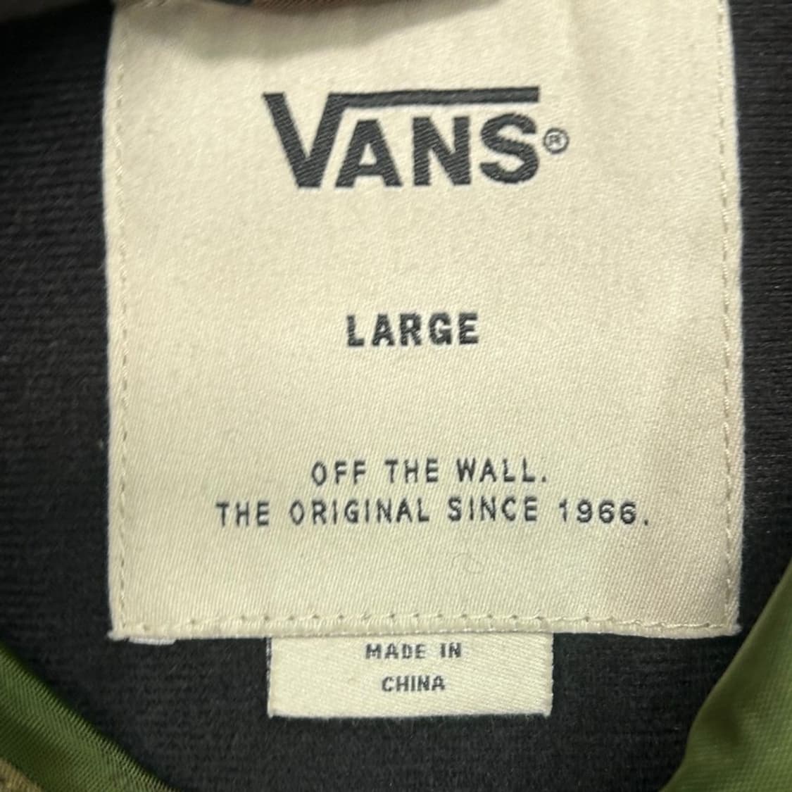 반스 카모플라쥬 코치 자켓 L 상품이미지5