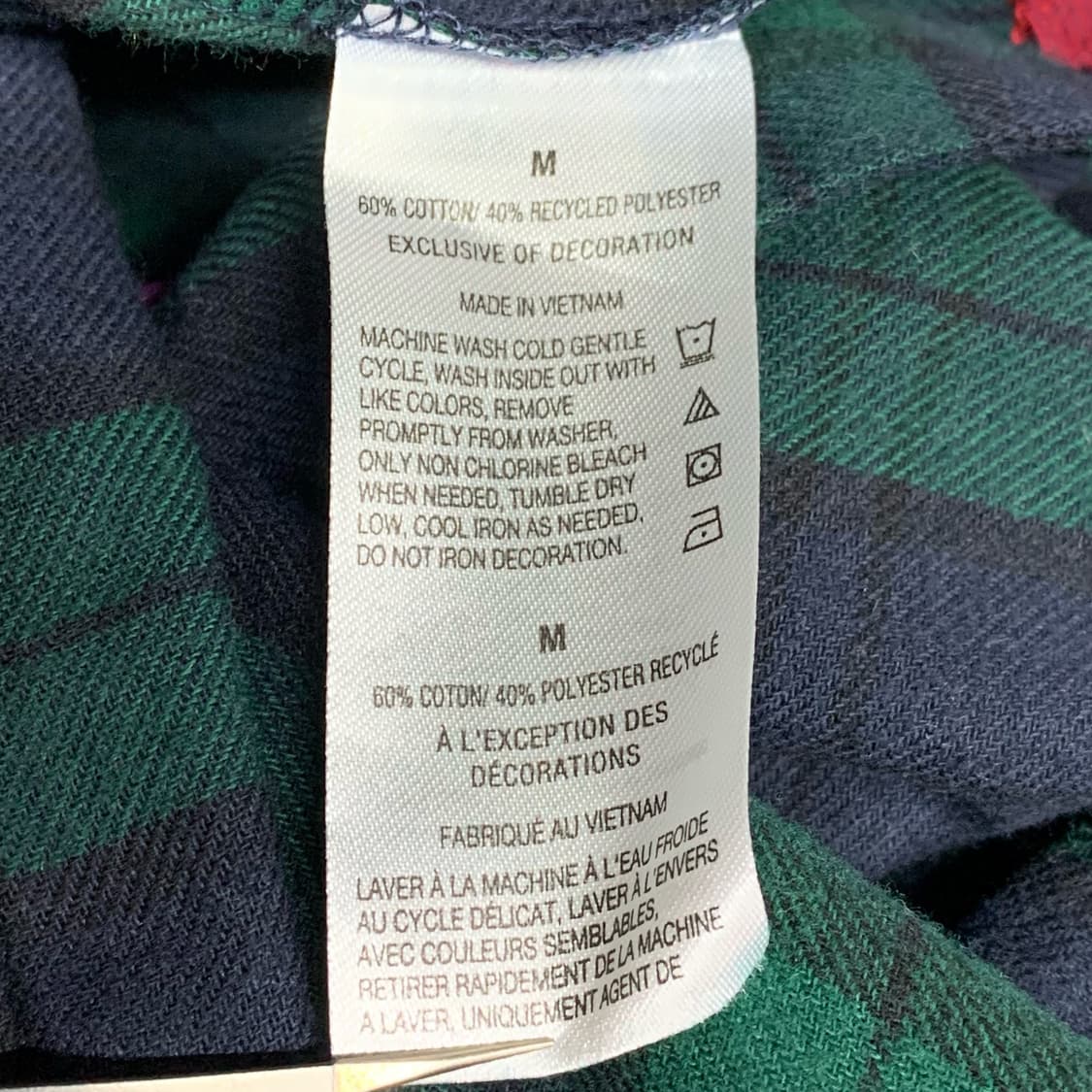 [M] 노티카 슬립웨어 패치워크 체크셔츠 상품이미지5