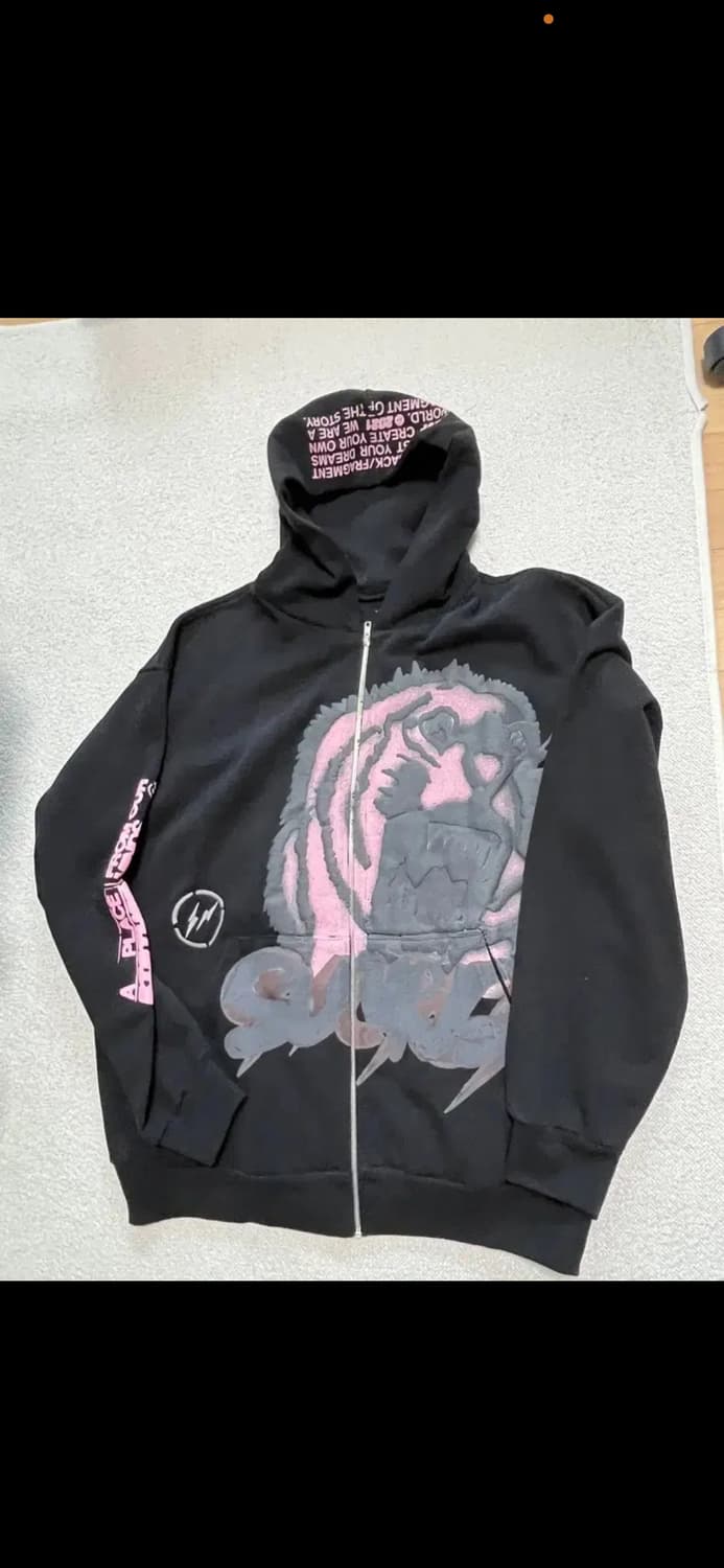 (XXL,2XL) 트래비스 스캇 캑터스 잭 프라그먼트 후드 집업 상품이미지1