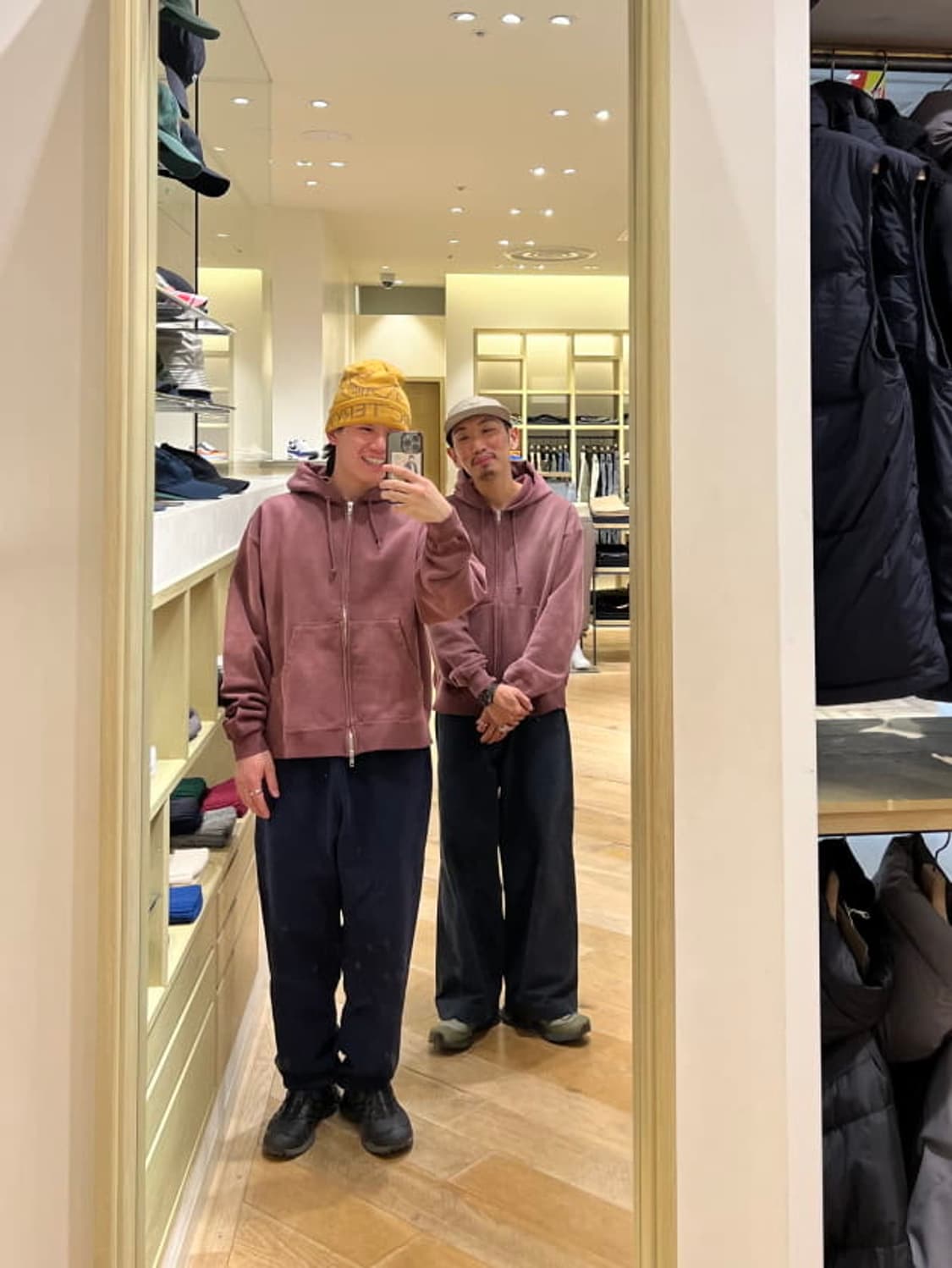 빔즈 BEAMS Faded Full Zip Hoodie 상품이미지6