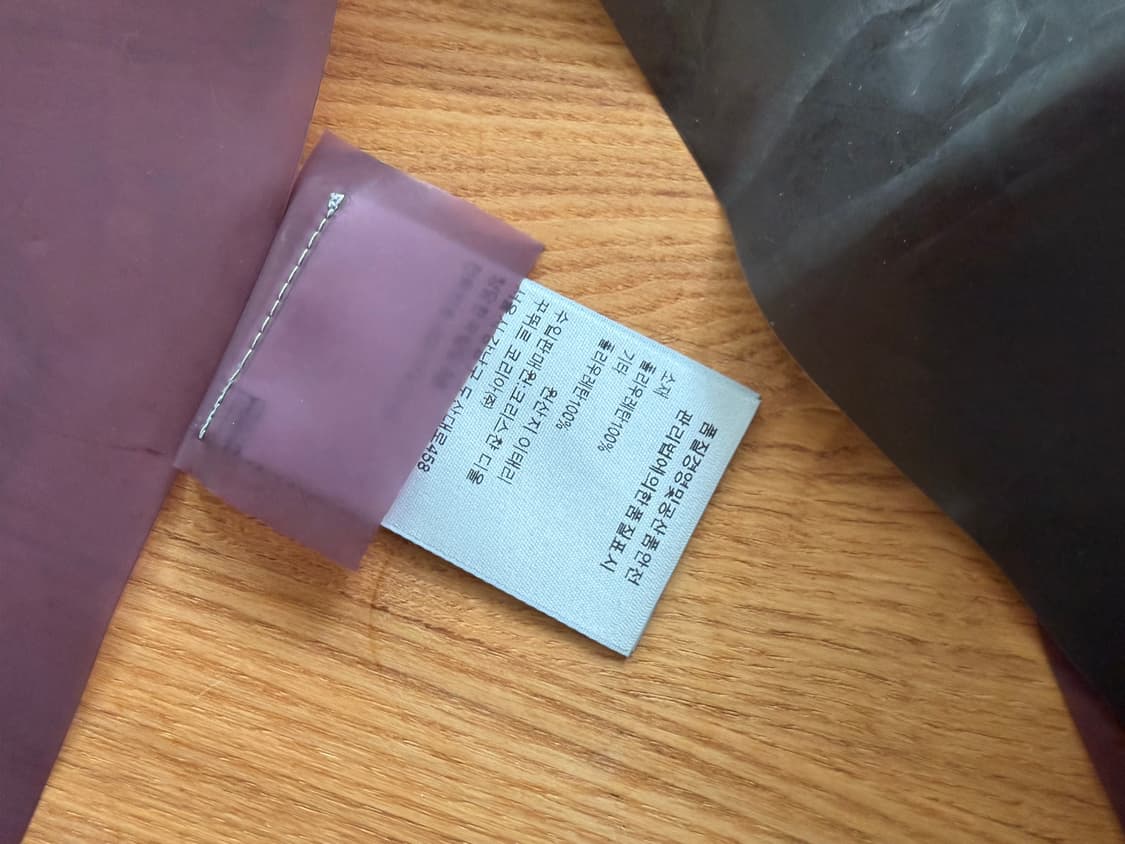 원숄더 비닐 자켓 상품이미지6