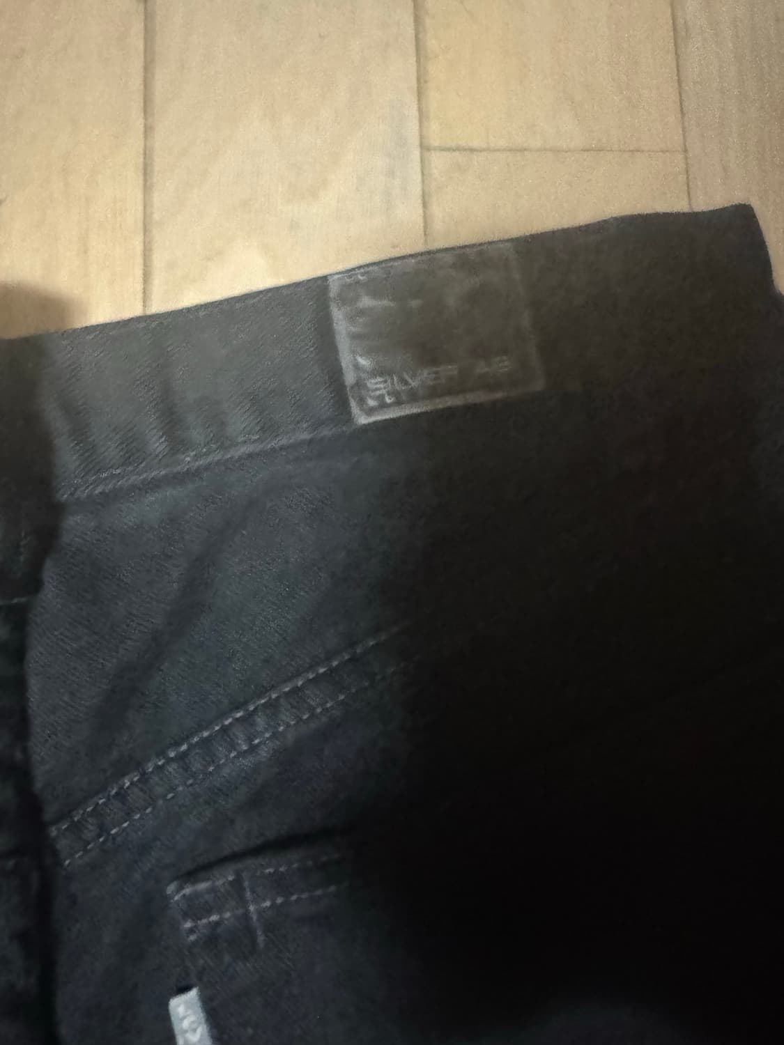 리바이스 실버탭 배기 블랙진 상품이미지4