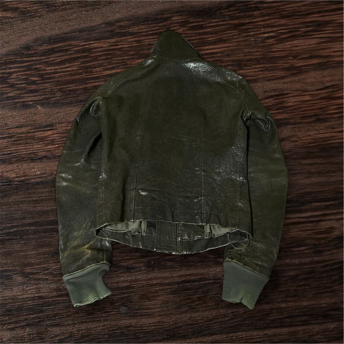 RICK OWENS FW2009 GEO LEATHER JACKET 상품이미지2