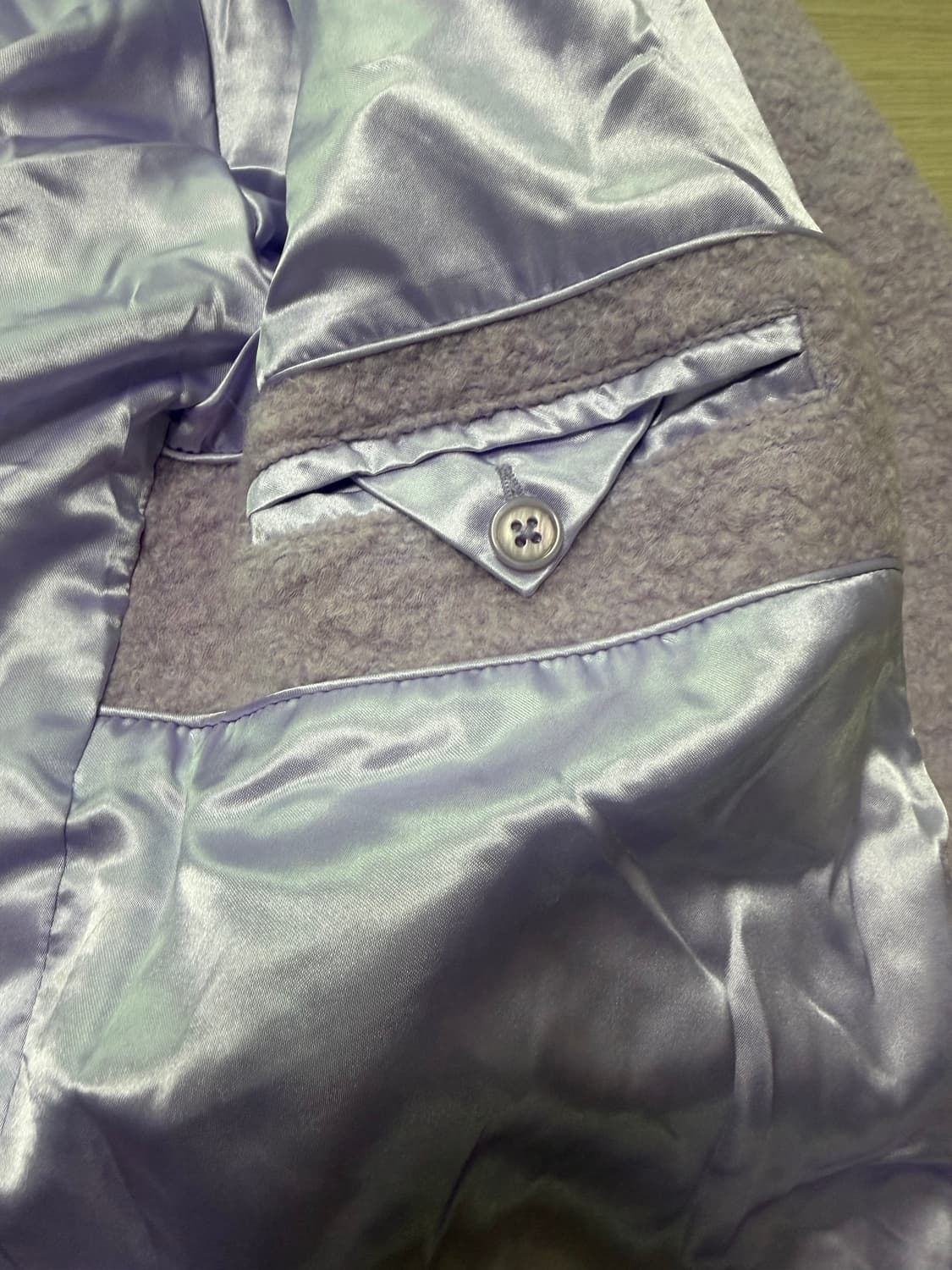 가니 GANNI 라벤더 코트 상품이미지6