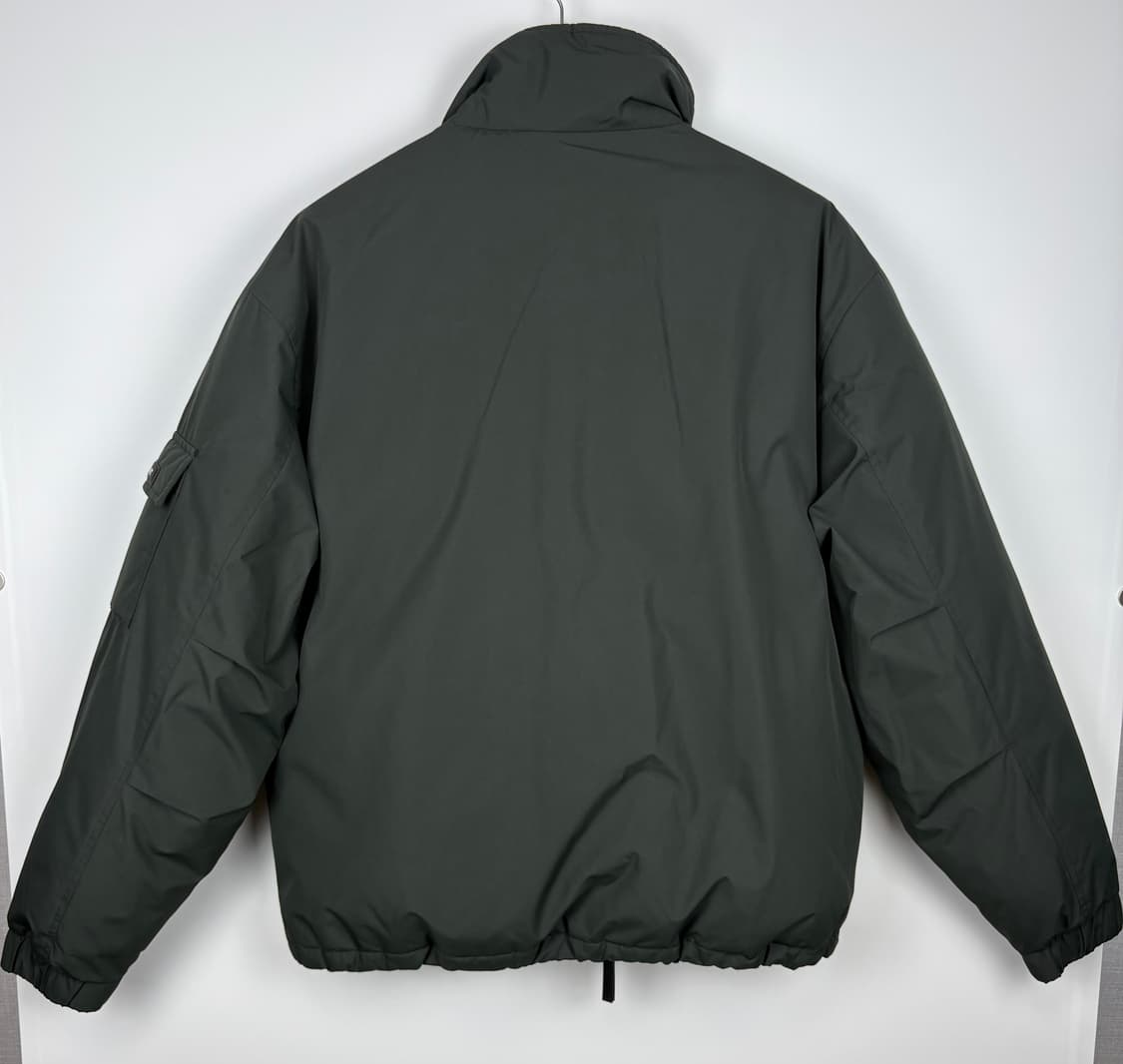 커버낫 카키 포켓 덕다운 숏파카 점퍼 상품이미지6