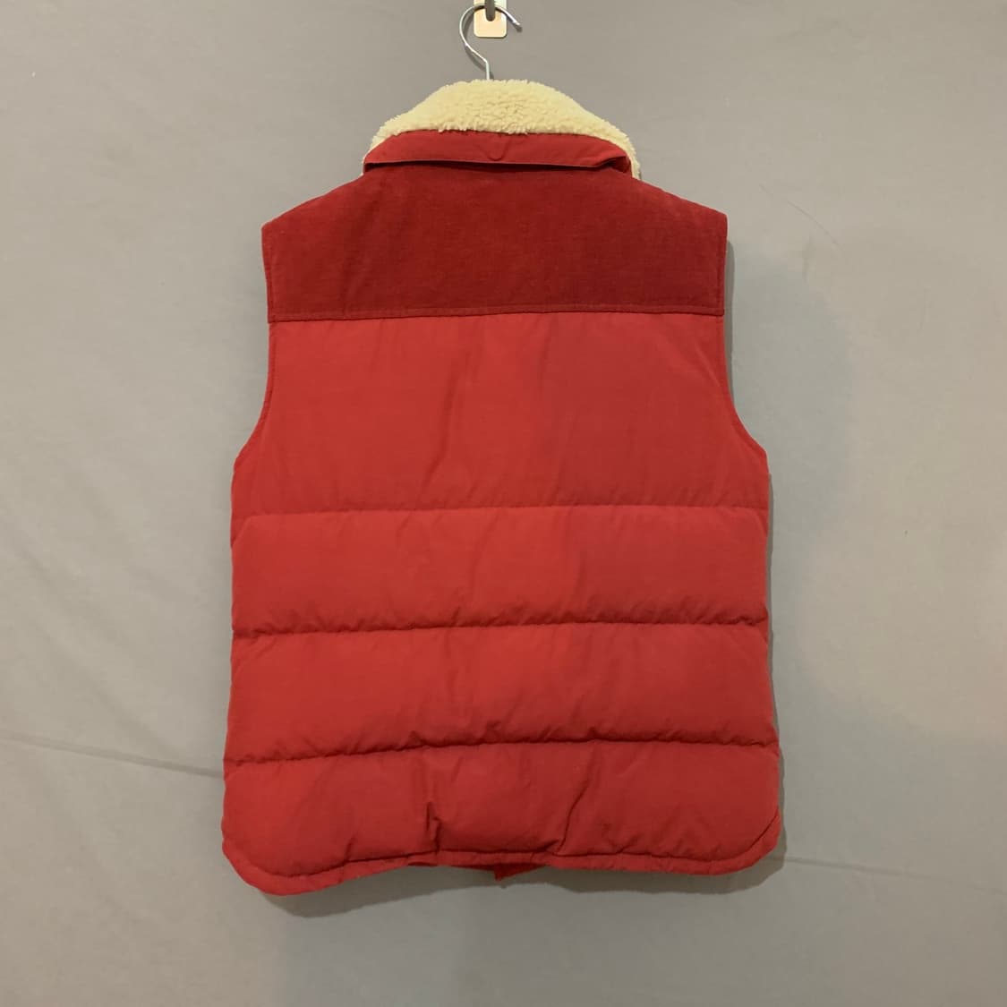 50 L 라코스테 라이브 코듀로이 덕다운 오리털 패딩 조끼 베스트 상품이미지2