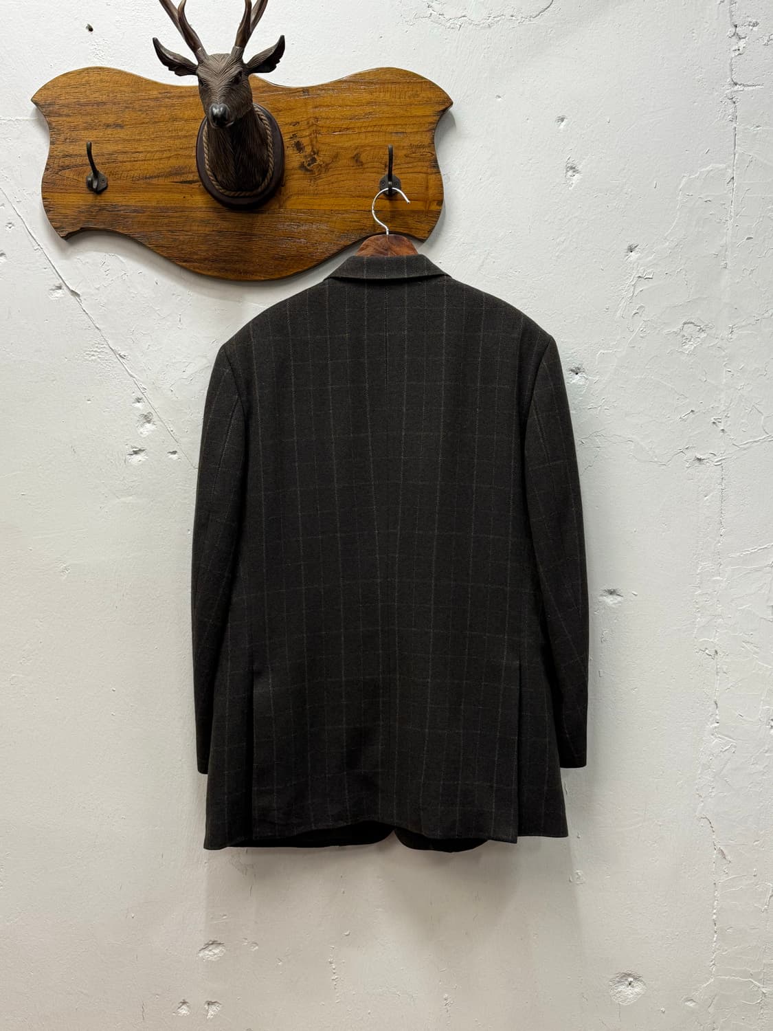 L) Aquascutum Plaid Tailored Jacket 상품이미지5