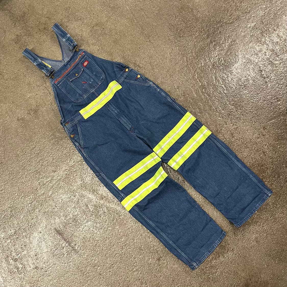 Dickies 리플렉티브 데님 오버롤 (~38“) 상품이미지3