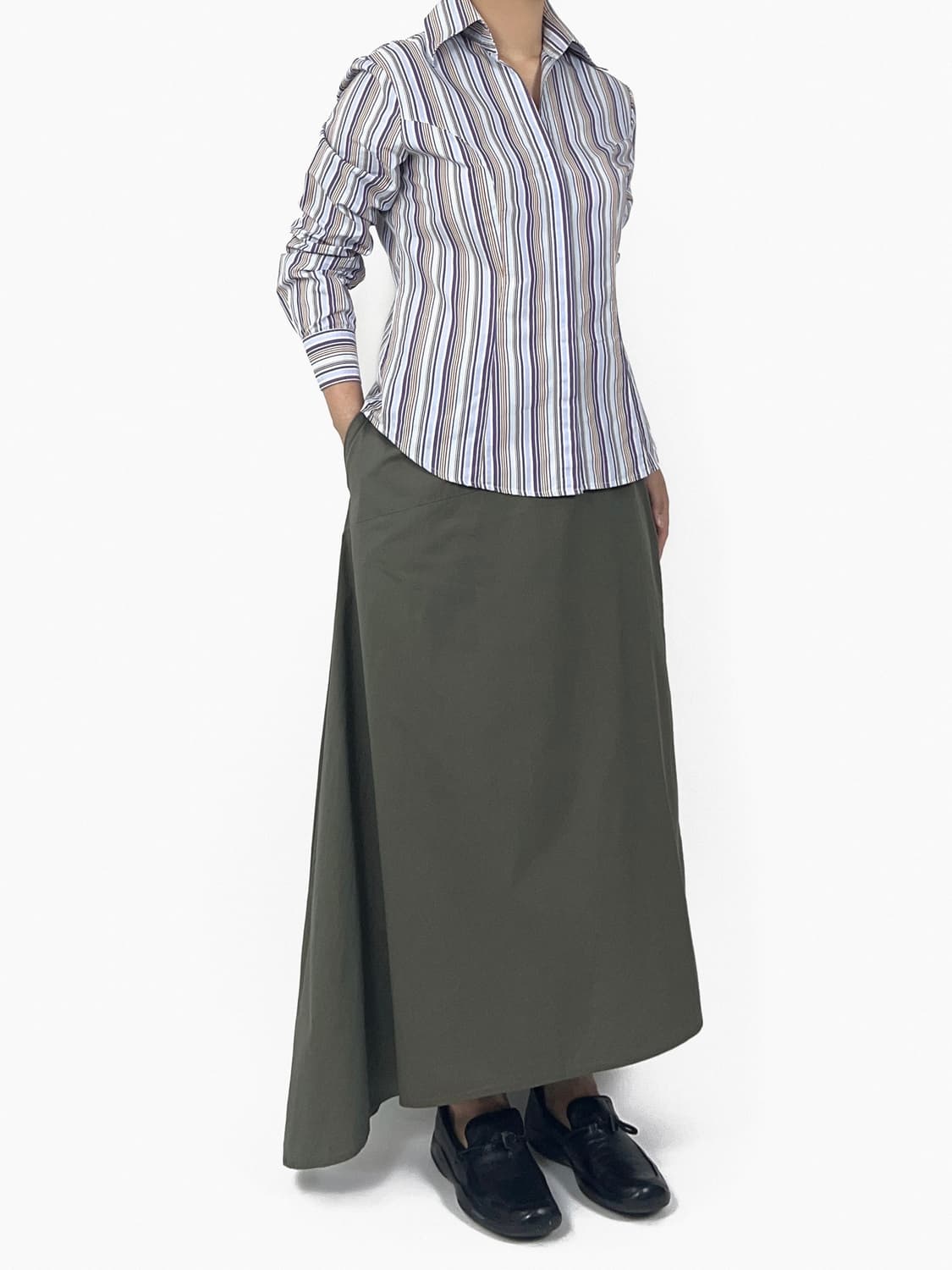 Naracamicie stripe shirt 상품이미지5