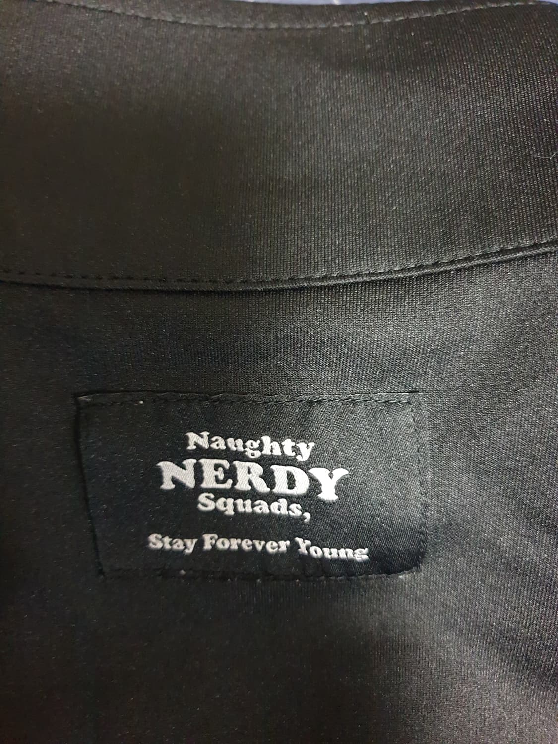 널디 Stc 진리이코 오징어게임 트랙탑 져지 블랙 (S) 상품이미지2