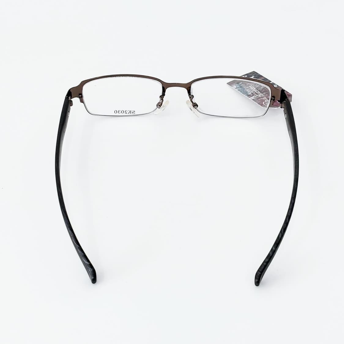 Paul Hueman 브라운 우드템플 데드스탁 빈티지안경 상품이미지6