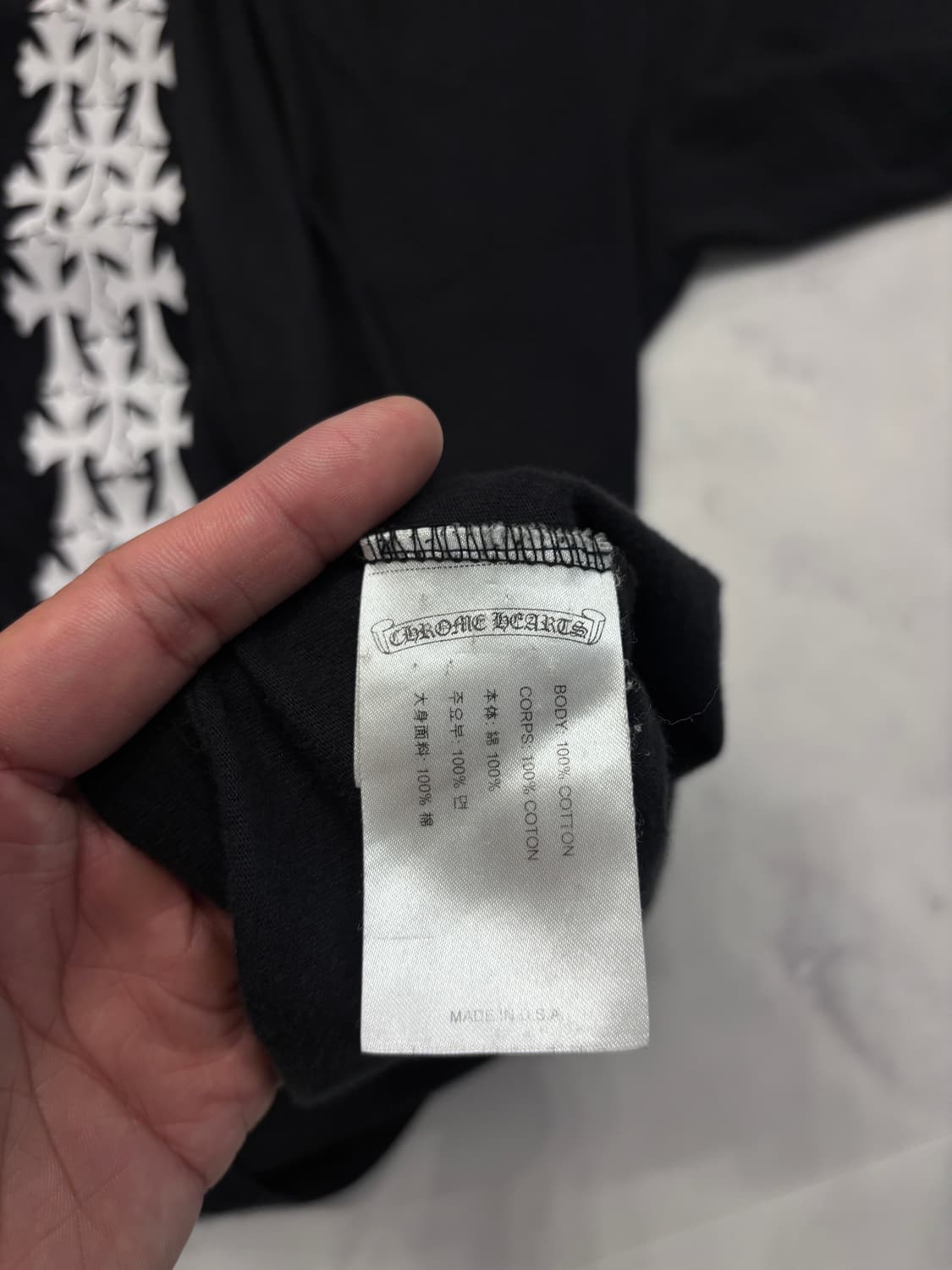 크롬하츠 세메터리 반팔 xl 상품이미지9