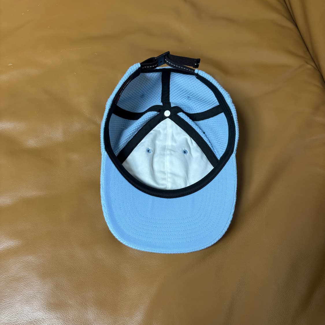 Supreme 슈프림 6패널 볼캡 모자 (Small Logo Blue) 상품이미지6