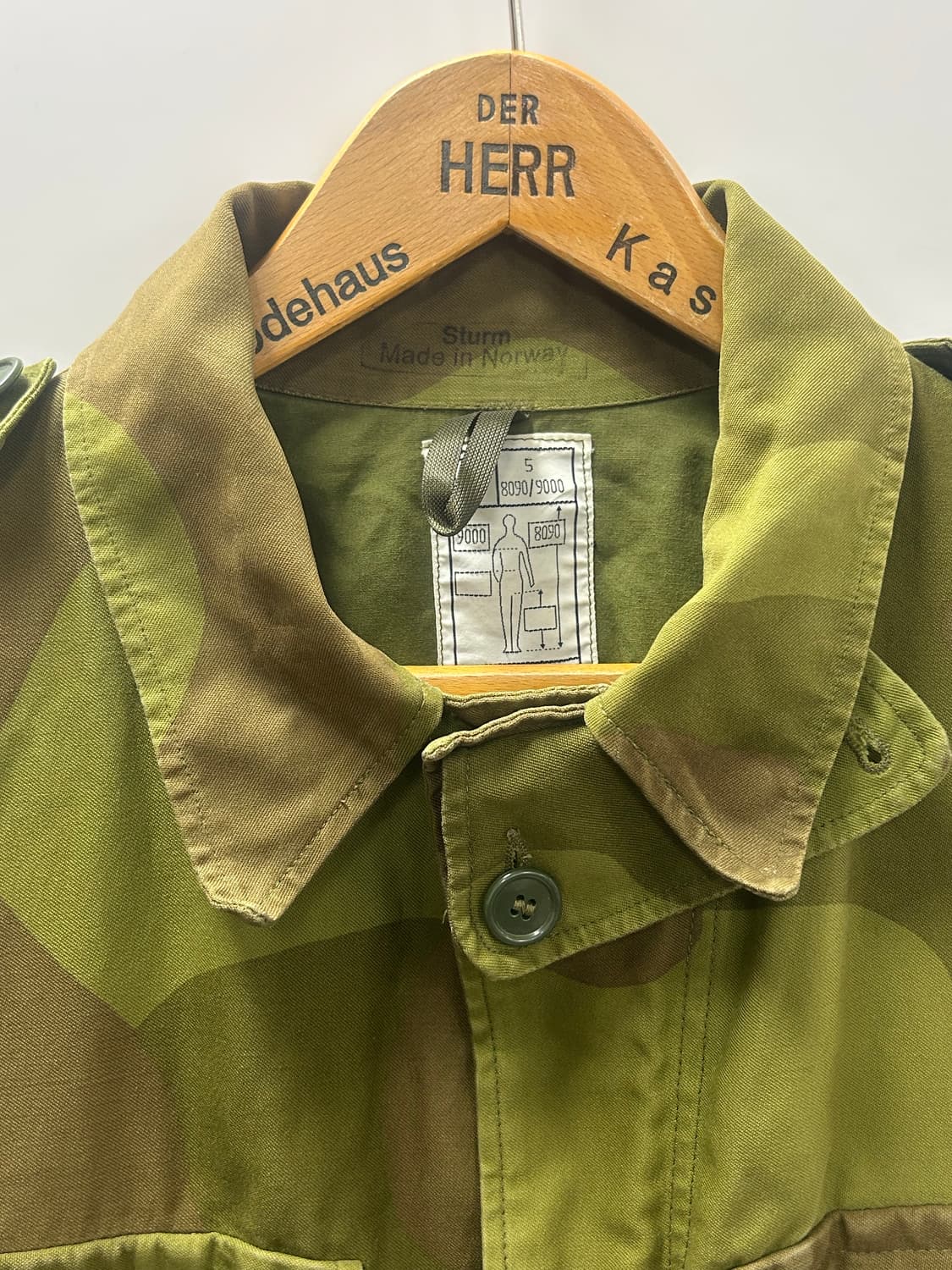 Norwegian Army M75 Camo Field jacket 상품이미지4