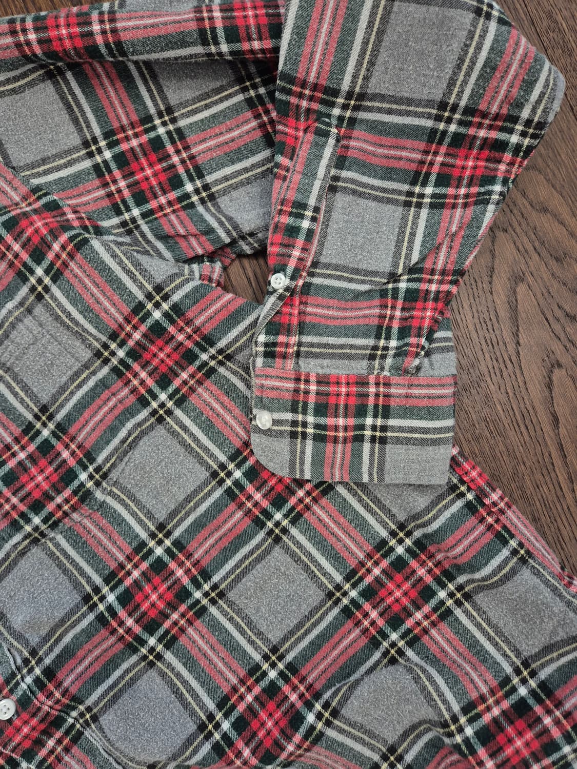 LL BEAN Tartan Check Flannel  Shirt 상품이미지6