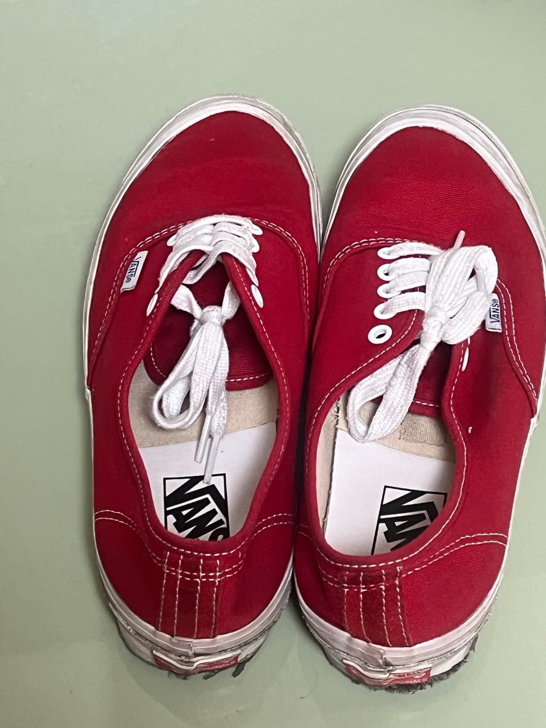 반스 어센틱 볼트 레드 260 상품이미지1