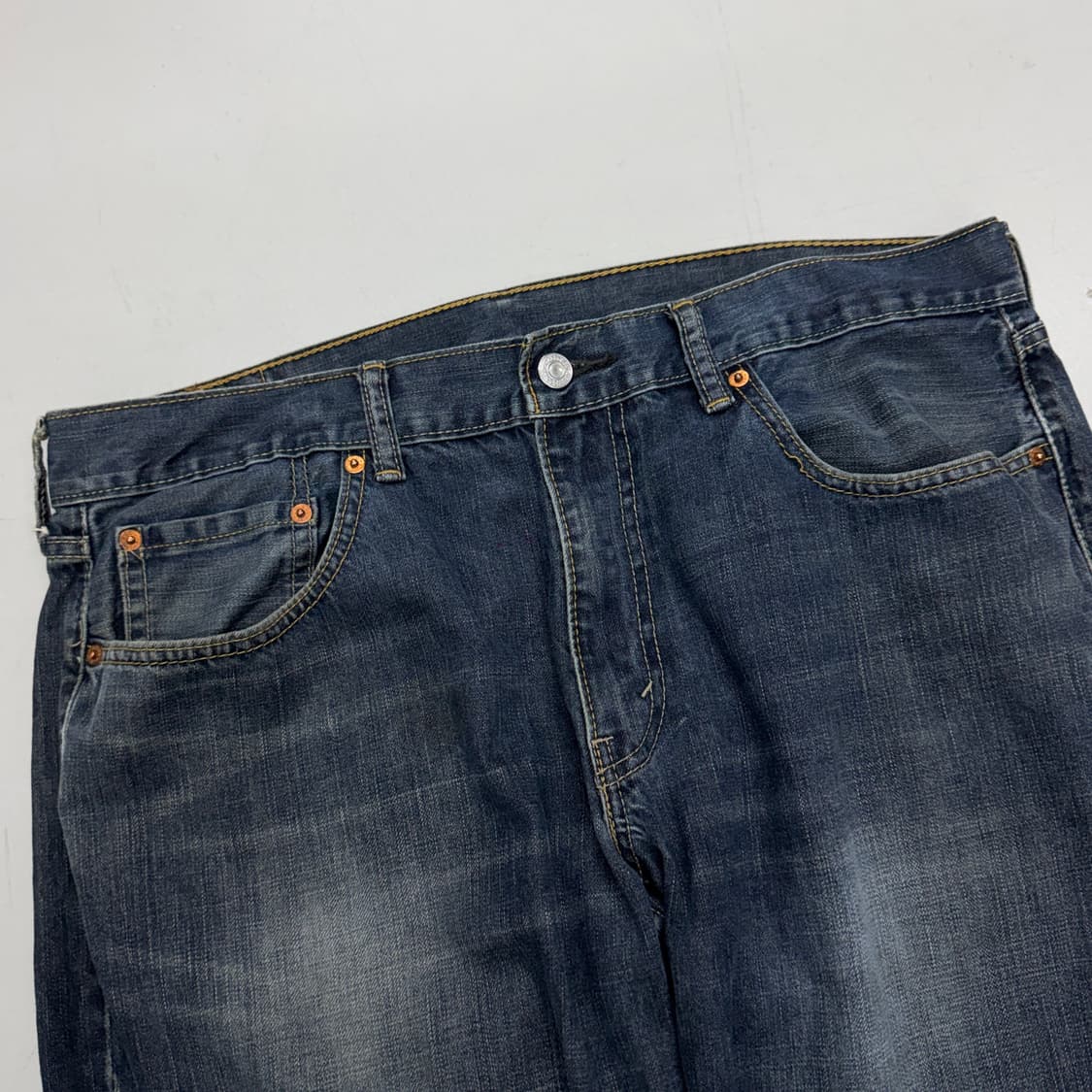 리바이스 559 새깅 워싱 스케이터 와이드 데님팬츠 상품이미지4