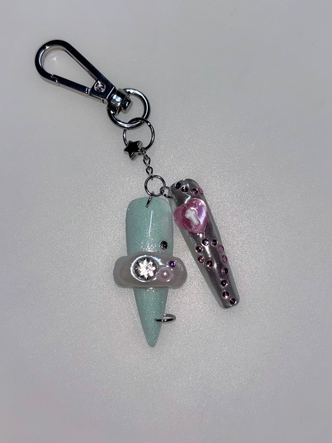 네일 팁 키링 nail tip keyring 상품이미지2