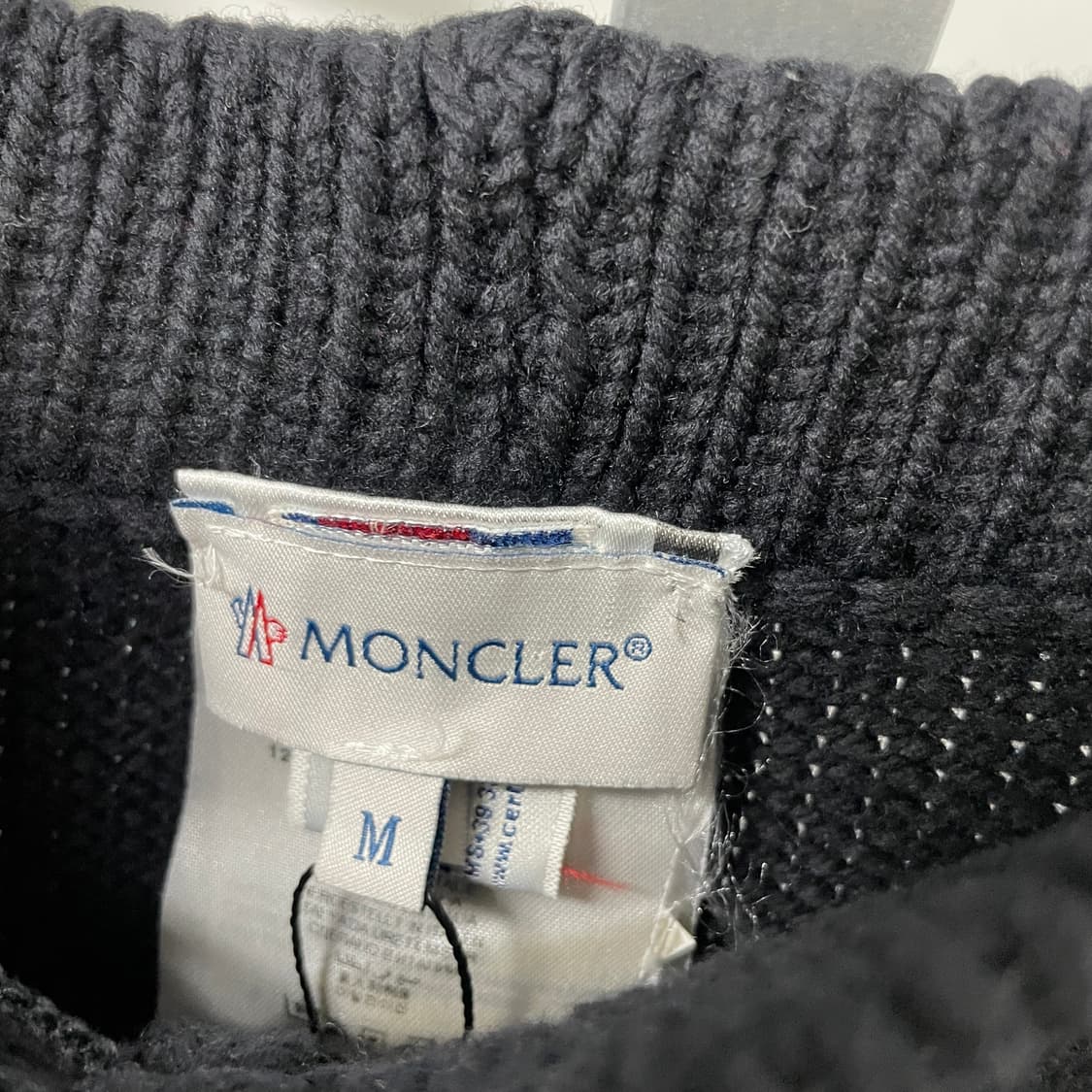 몽클레어 니트 팬츠 블랙 M(W) 상품이미지5