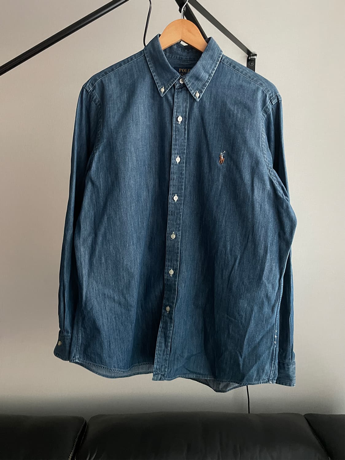 폴로 데님 셔츠 (QR정품) 상품이미지1