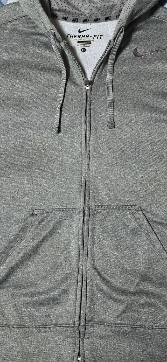 나이키 THERMA-FIT 회색 후드집업 XL 상품이미지5