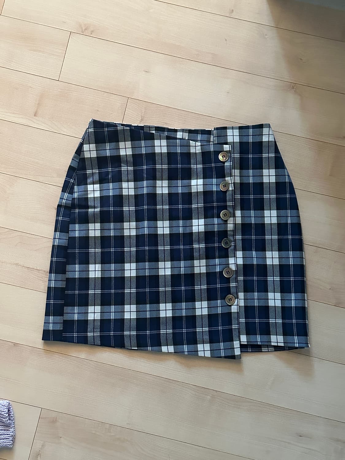 oioi 오아이오아이 체크 미니 스커트 s사이즈 상품이미지1