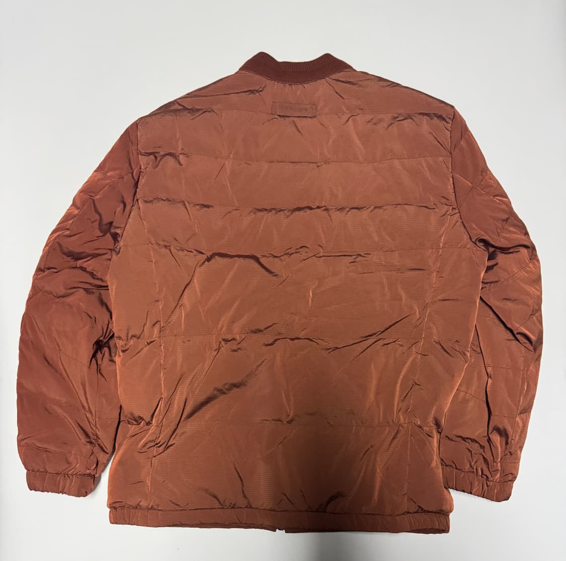 헨리코튼 구스다운 경량 패딩 점퍼 M ~ L 주황 상품이미지2