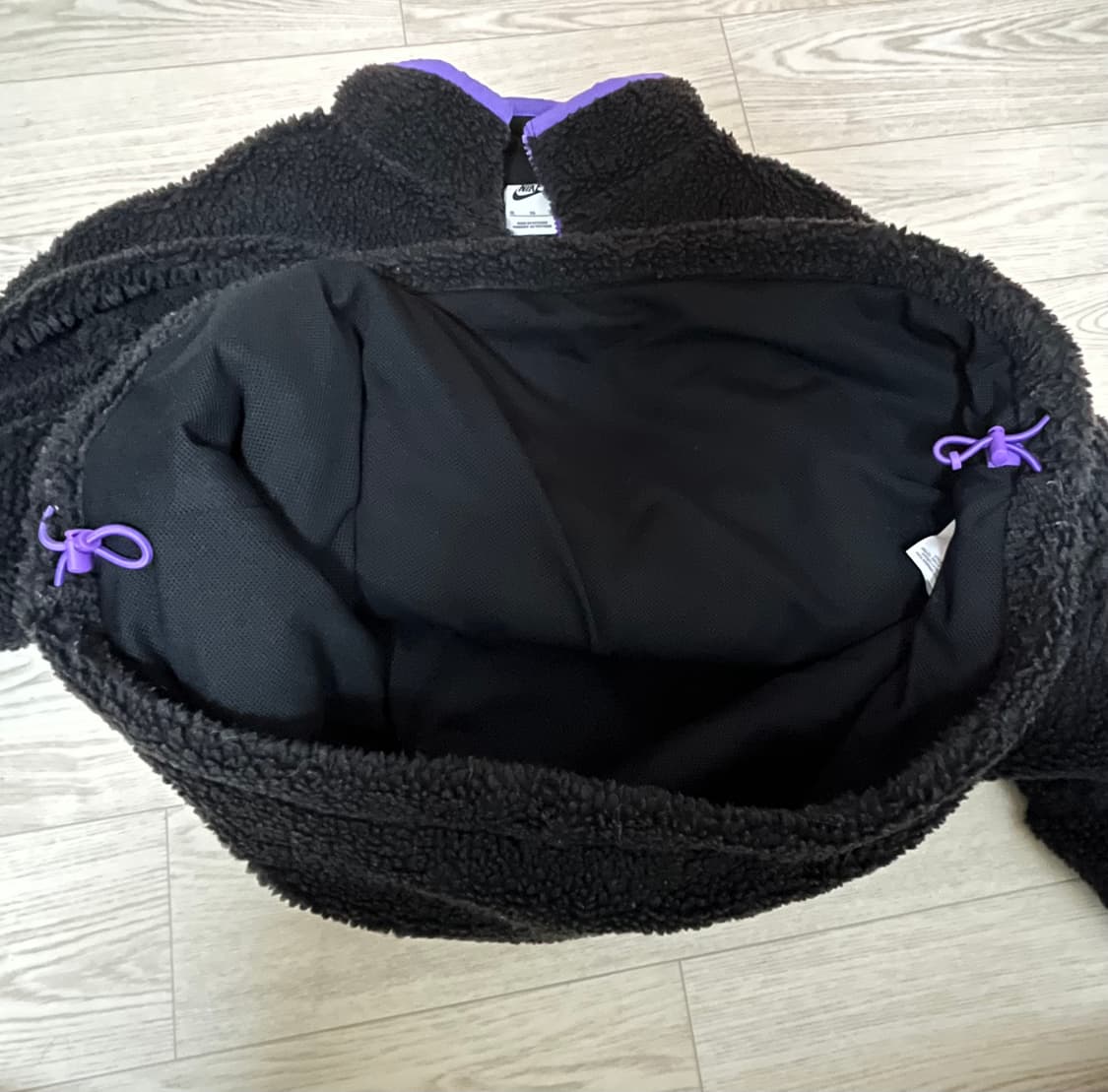 나이키 양털 후리스 아노락 xl 남여공용 상품이미지4