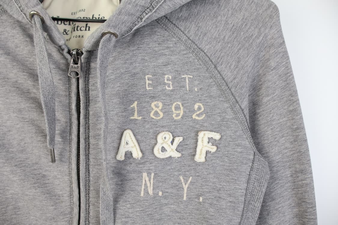 Abercrombie & Fitch Cotton Zip Up Hoodie 상품이미지6
