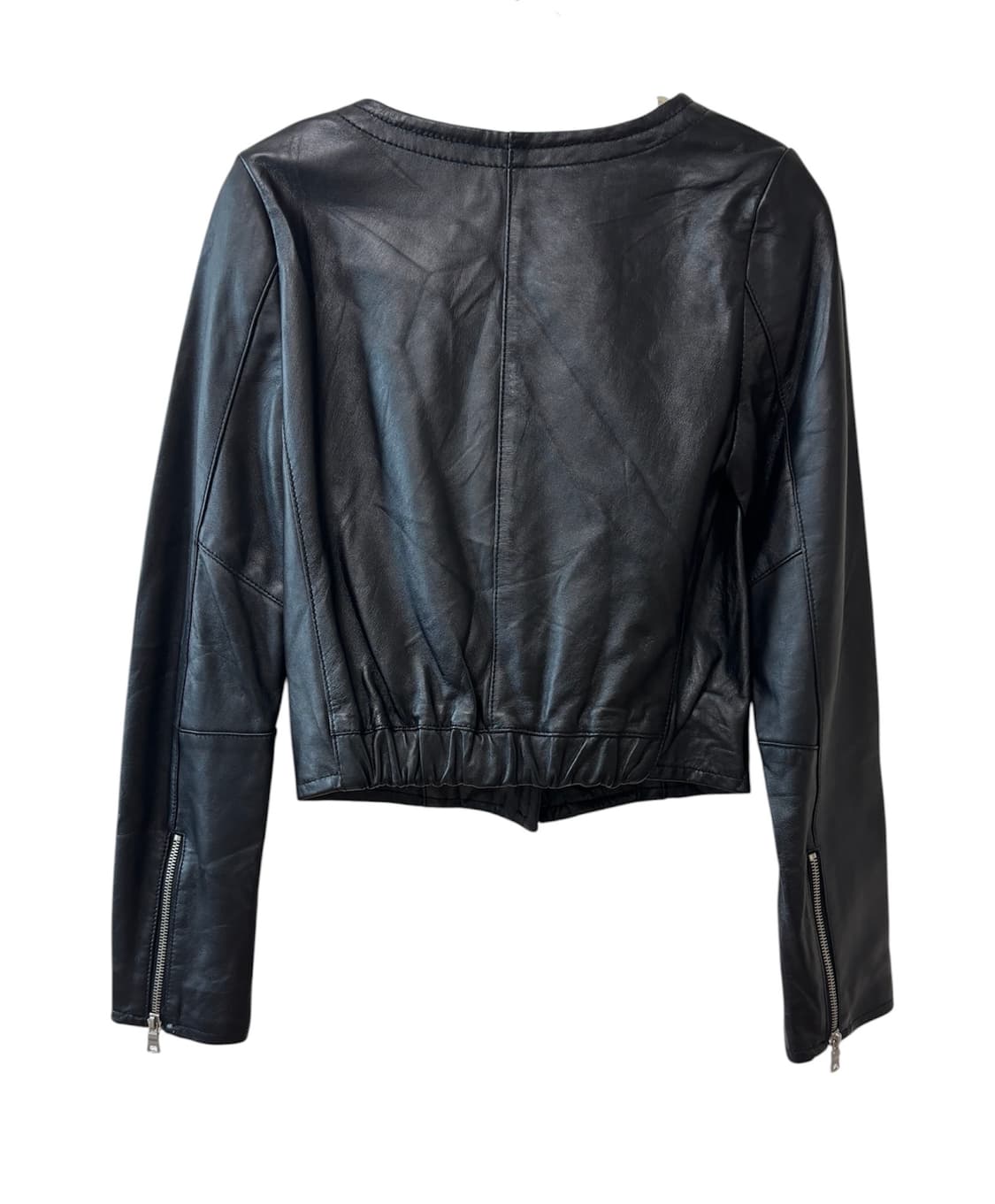 JPN 로얄 파티 리얼 양가죽 크롭 자켓 상품이미지3