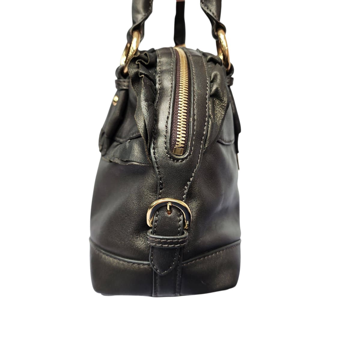 Vincis bench 빈치스벤치 가죽 프릴 토트백 상품이미지5