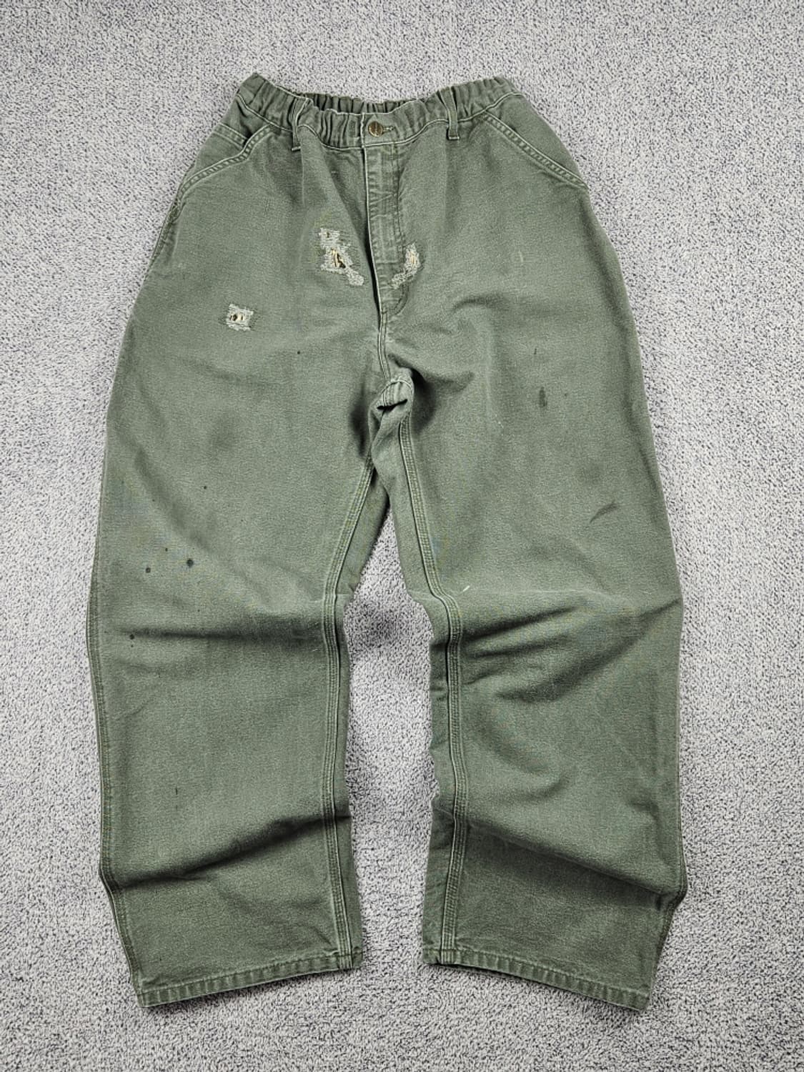 칼하트 리페어 밴딩 커스텀 카펜터 팬츠 ( 38 X 32 ) / 9977 상품이미지4