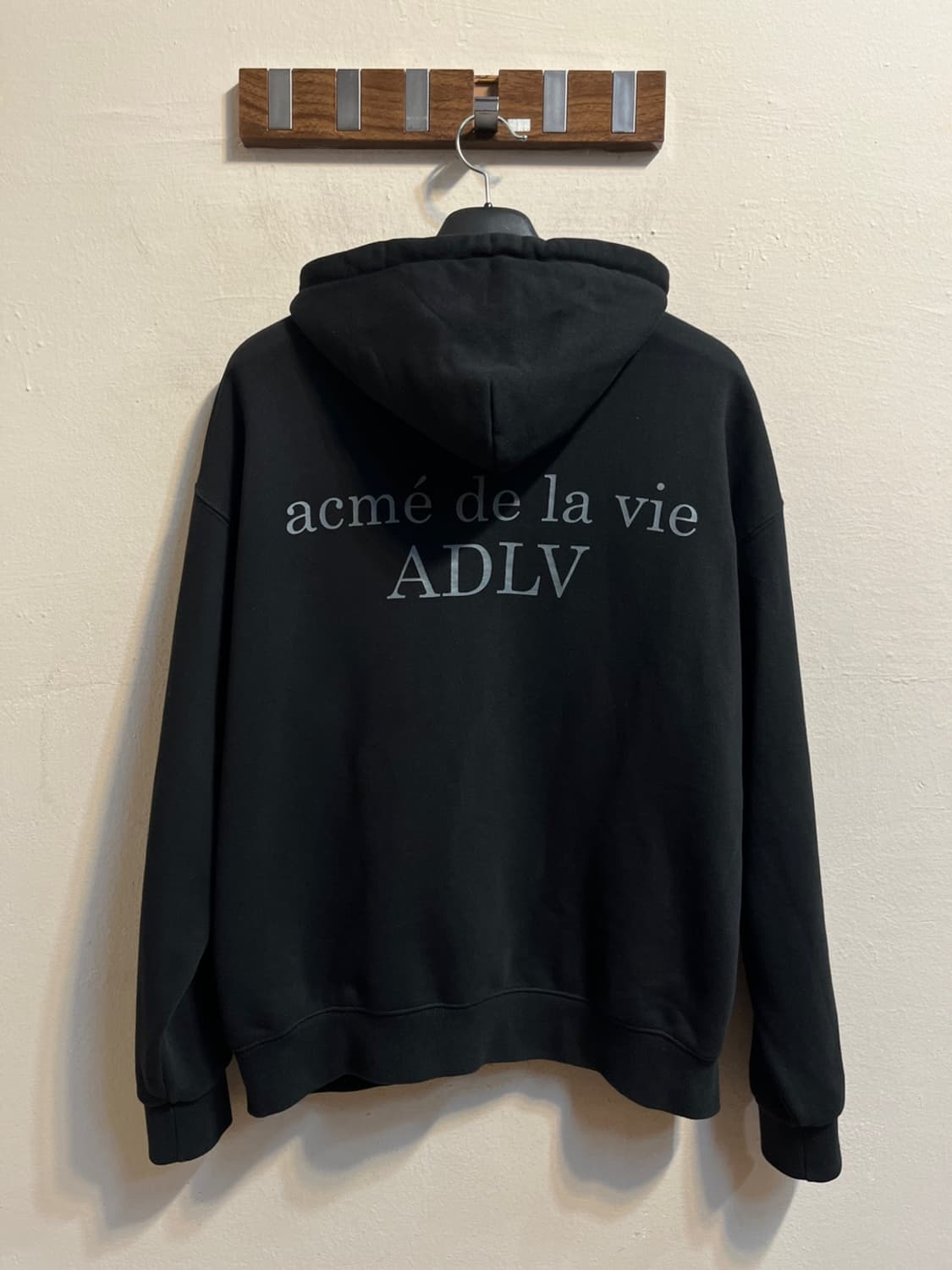 [1] 아크메드라비 블랙 로고 후드집업 (354) 상품이미지6