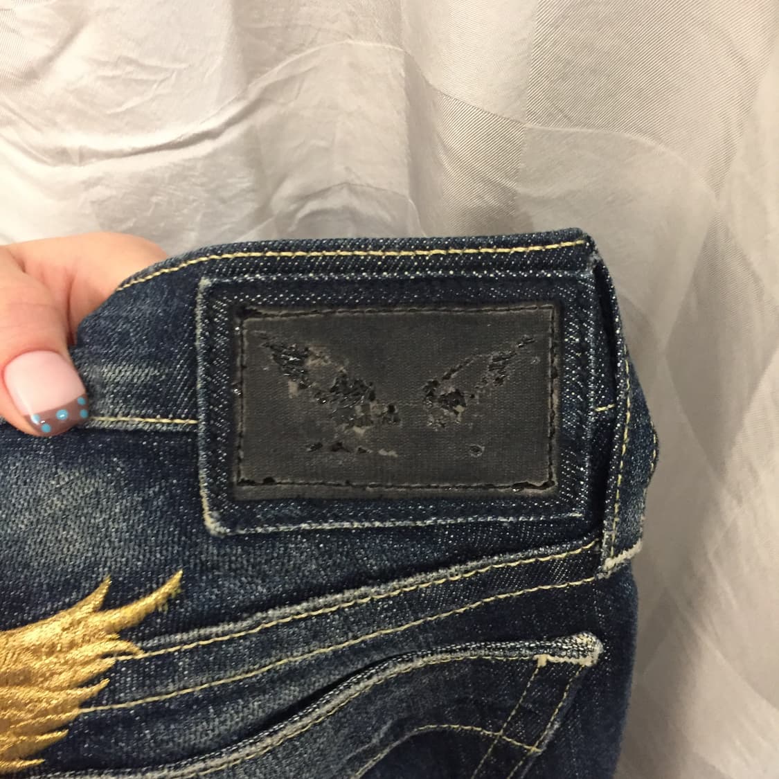 Robins Jeans 로빈스진 워싱 데님 팬츠 상품이미지3