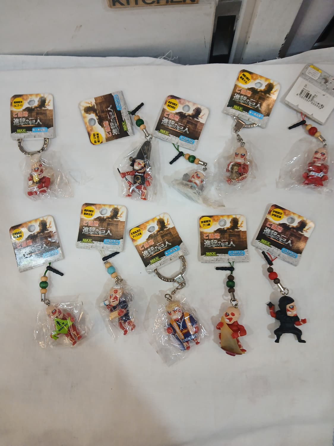 진격의 거인 열쇠고리,키링 상품이미지1