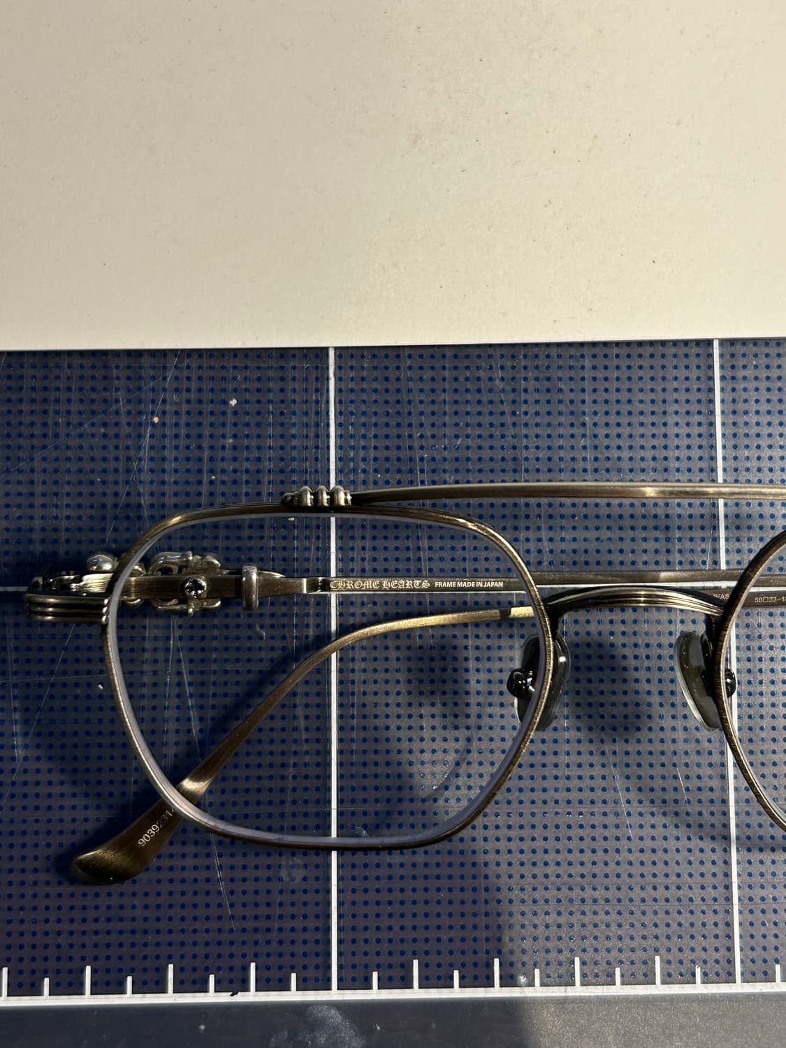 크롬하츠 paratestes2 투브릿지 안경 실버 상품이미지4