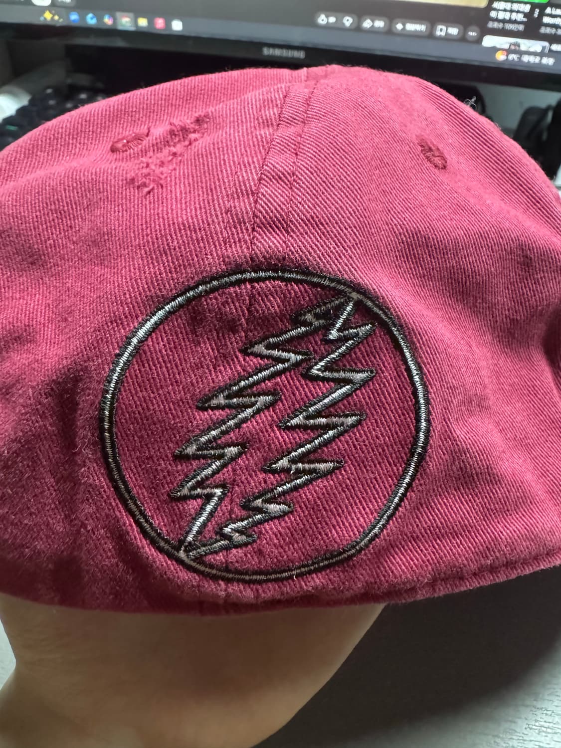 그레이트풀 데드 디스이즈네버댓 스켈레톤 캡 상품이미지2