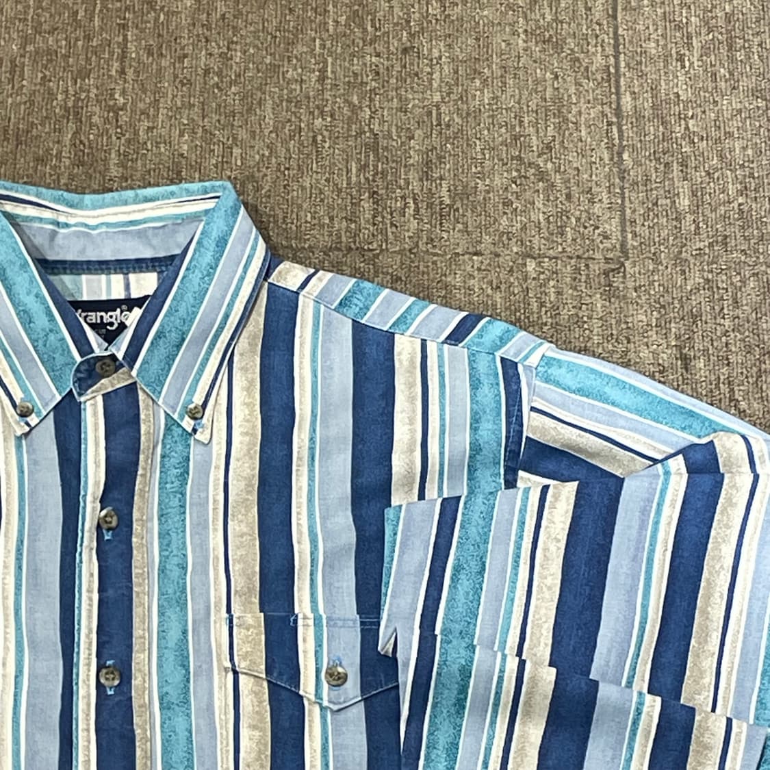 Wrangler 랭글러 스트라이프 웨스턴 셔츠 레귤러 핏 상품이미지2