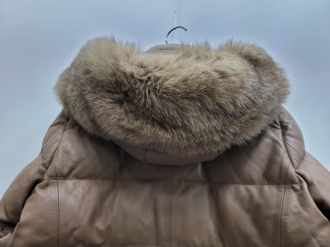 Chalayan 살라얀 이탈리아 양가죽 다운 패딩 코트 / 여 M 카멜
 상품이미지4