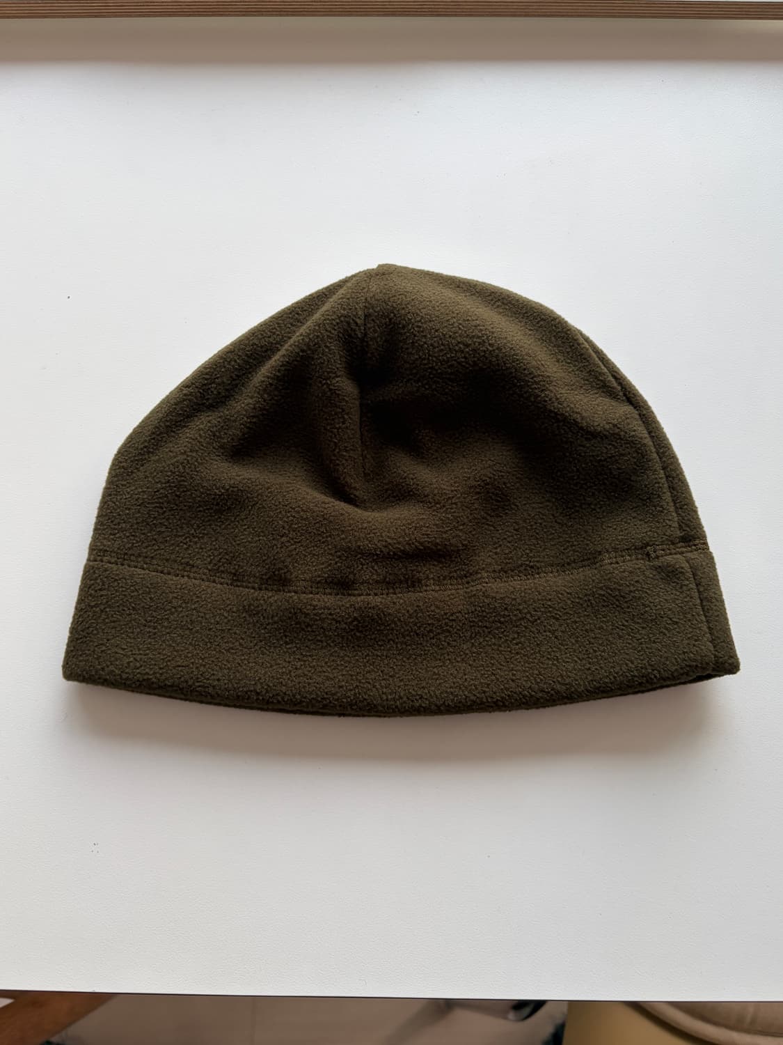 USA 딥 브라운 brown fleece 플리스 비니 상품이미지2