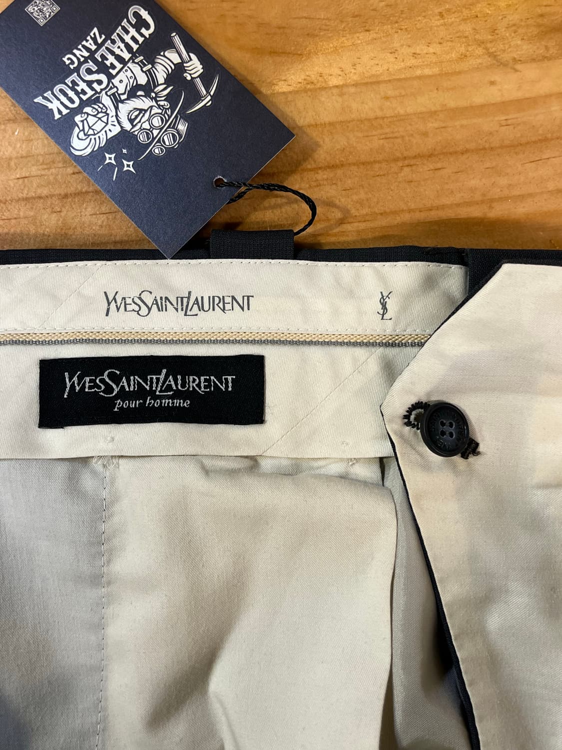 입생로랑 슬랙스 팬츠 카키  #csz1946 상품이미지3