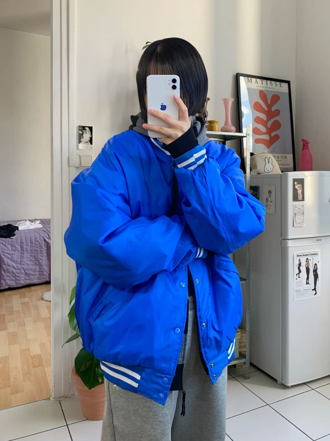 빈티지 베이스볼 자켓 (Man XL) AA1055 상품이미지1