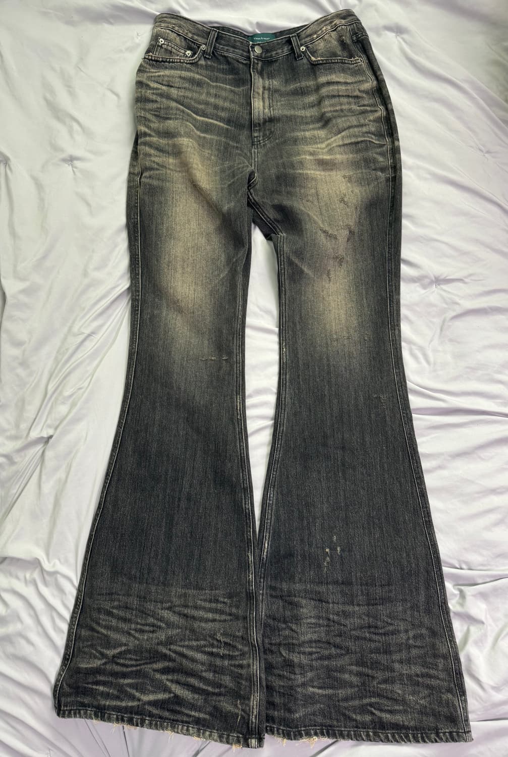 1) 언더마이카 플레어 데님 상품이미지2